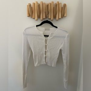 Urban outfitters, white long sleeve